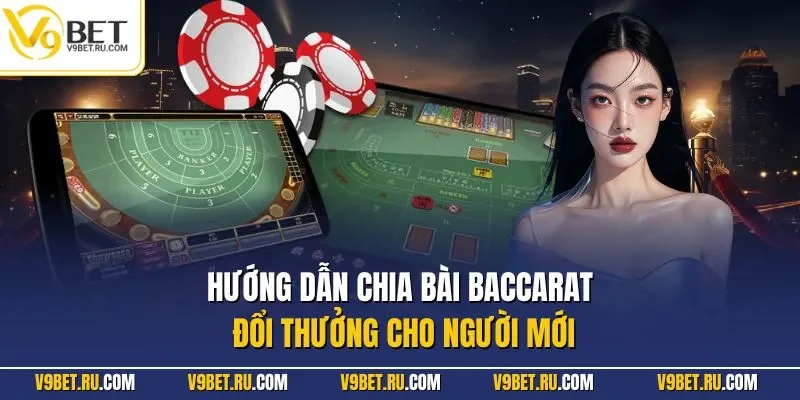 Hướng dẫn chia bài Baccarat đổi thưởng cho người mới